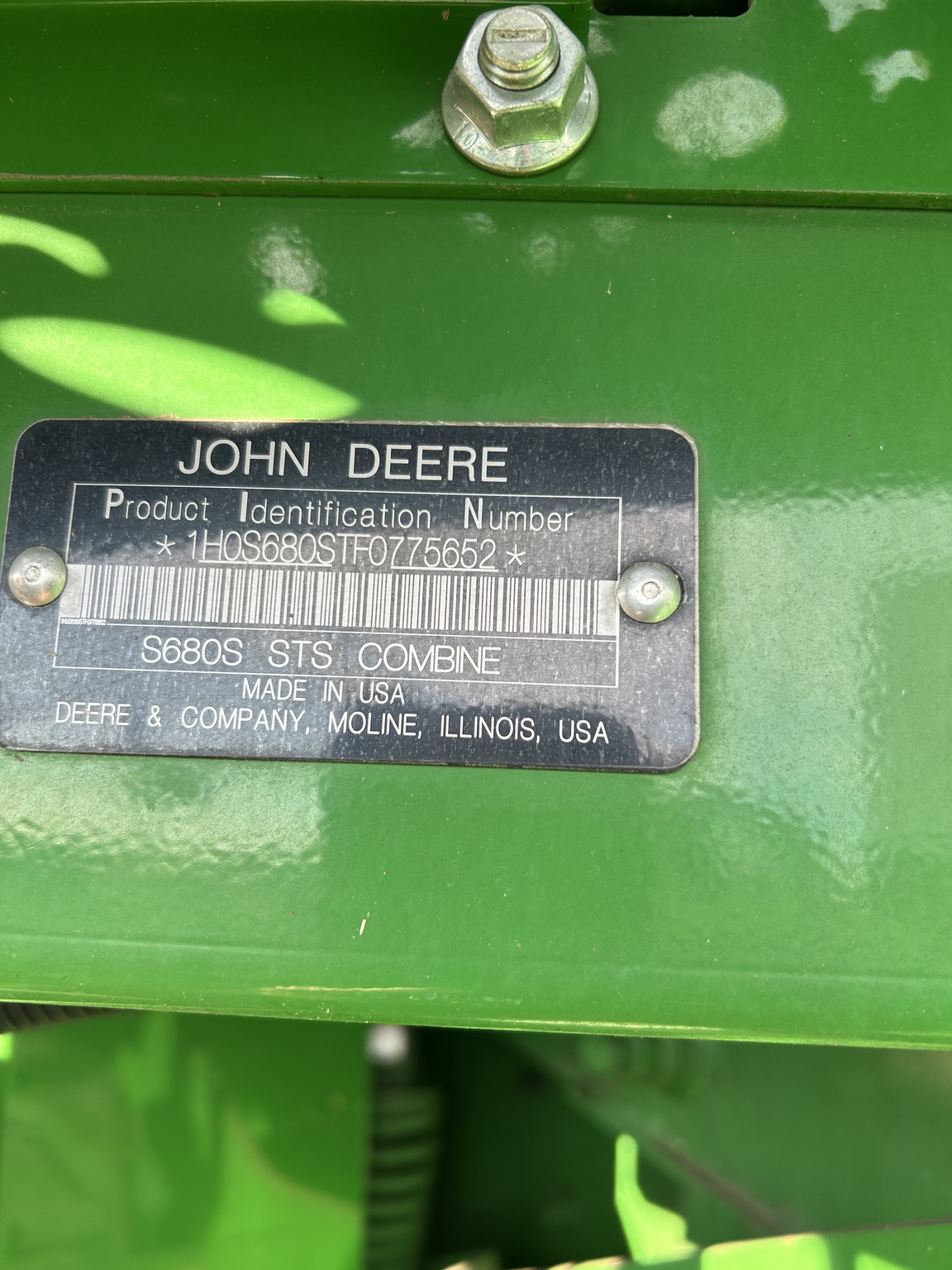 2015 John Deere S680 Image 21