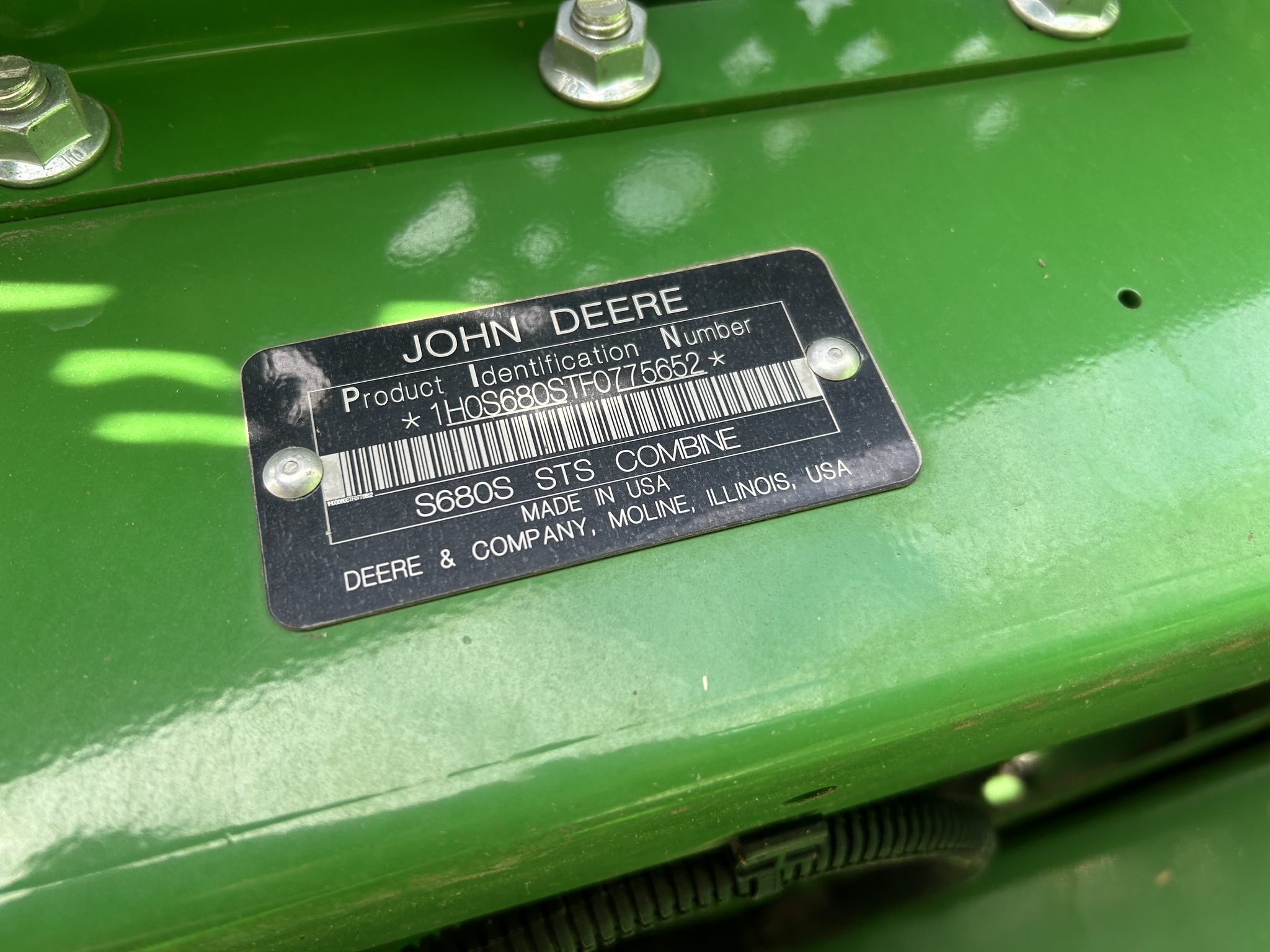 2015 John Deere S680 Image 20