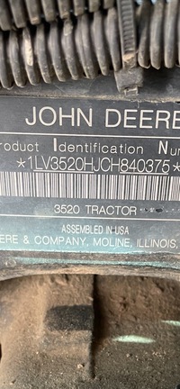Photo of 2012 John Deere 3520