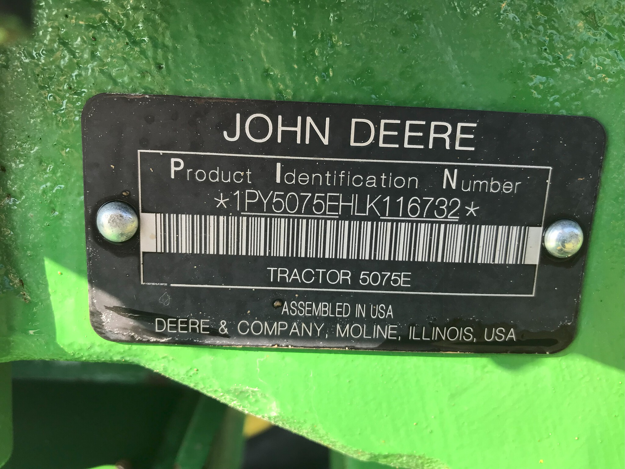2020 John Deere 5075E Image 12