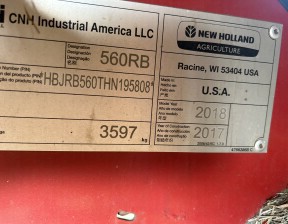 Used 2018 New Holland Rollbelt 560 Round Balers at Horizon Ag & Turf in Lloydminster, AB - Photo10
