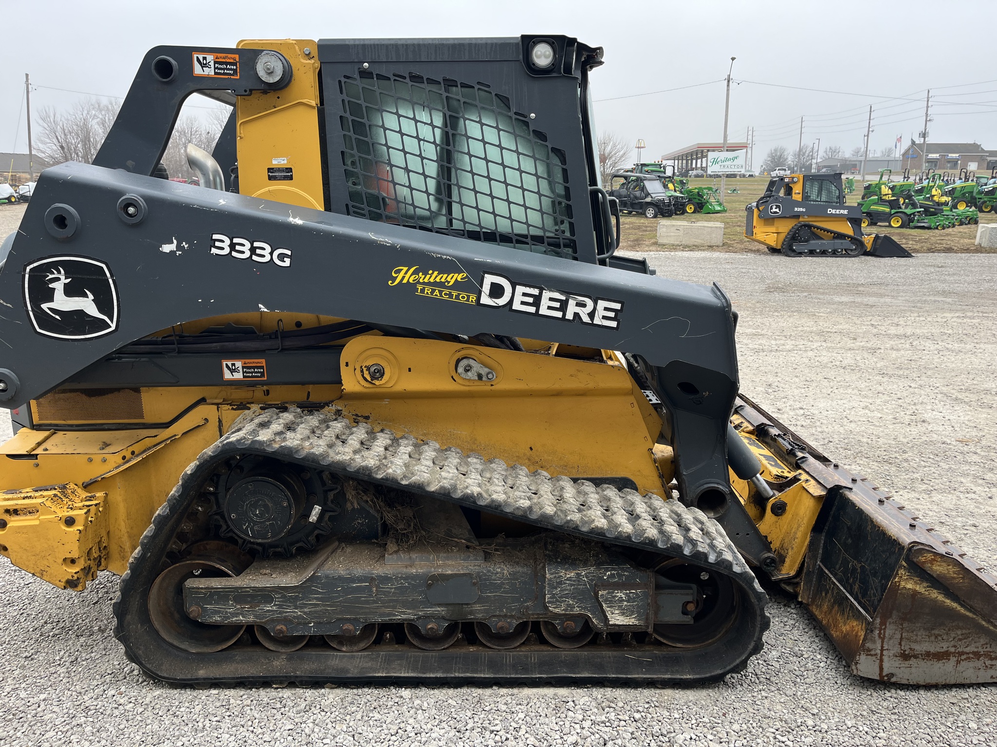  2022 John Deere 333G at Heritage Tractor in Smithville, MO