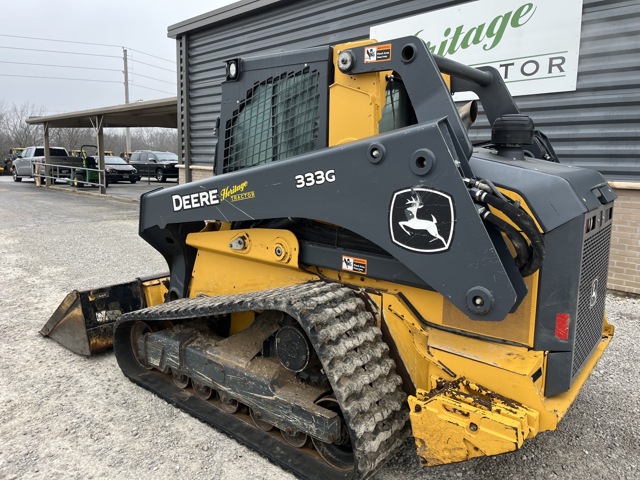  2022 John Deere 333G at Heritage Tractor in Smithville, MO