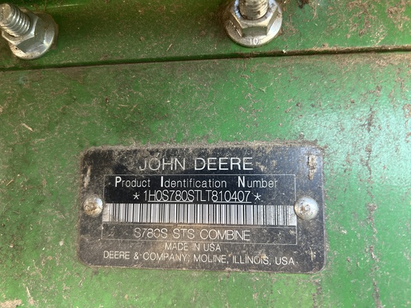 Photo of 2020 John Deere S780