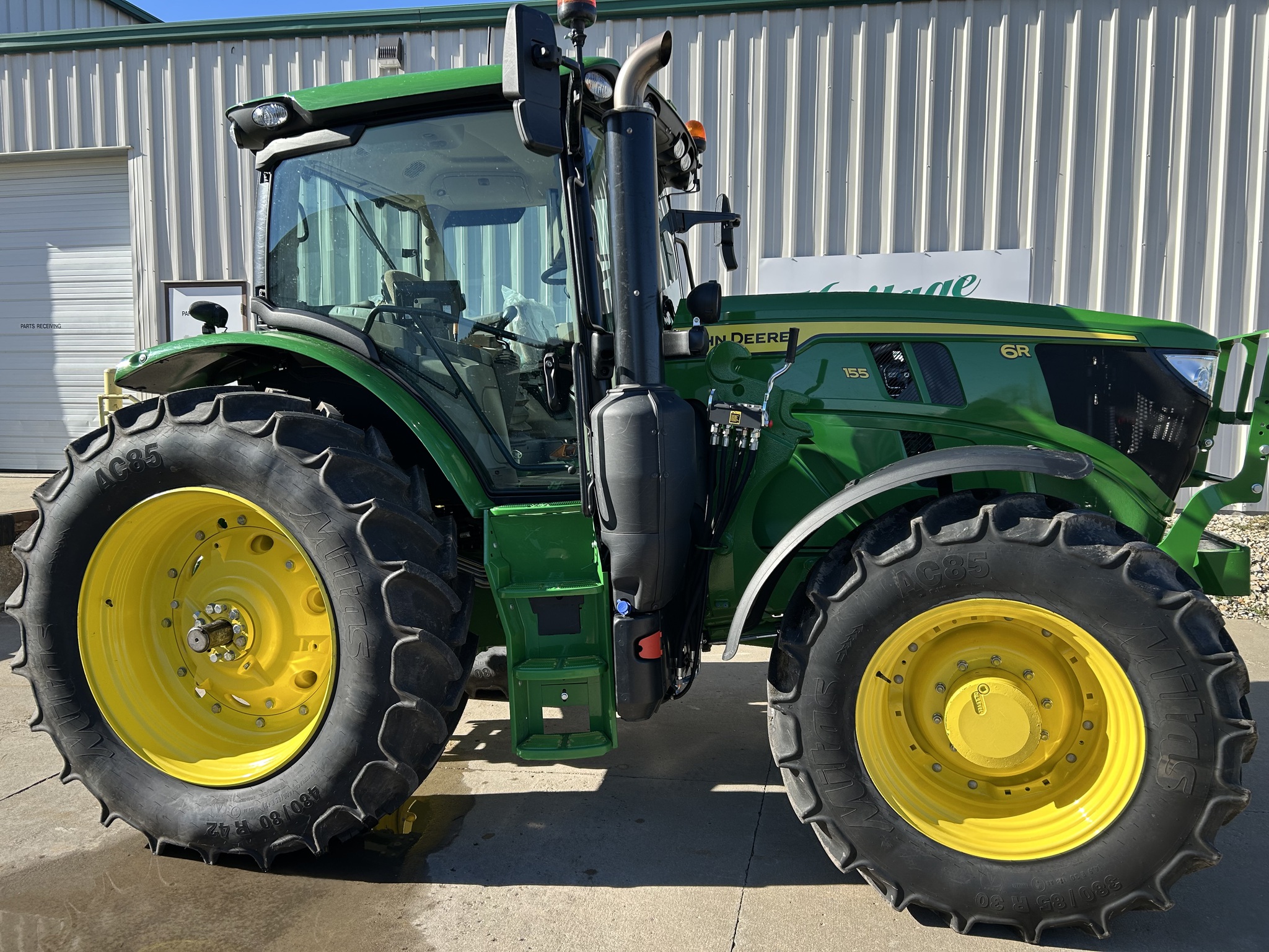 2025 John Deere 6R 155 at Heritage Tractor in Topeka, KS