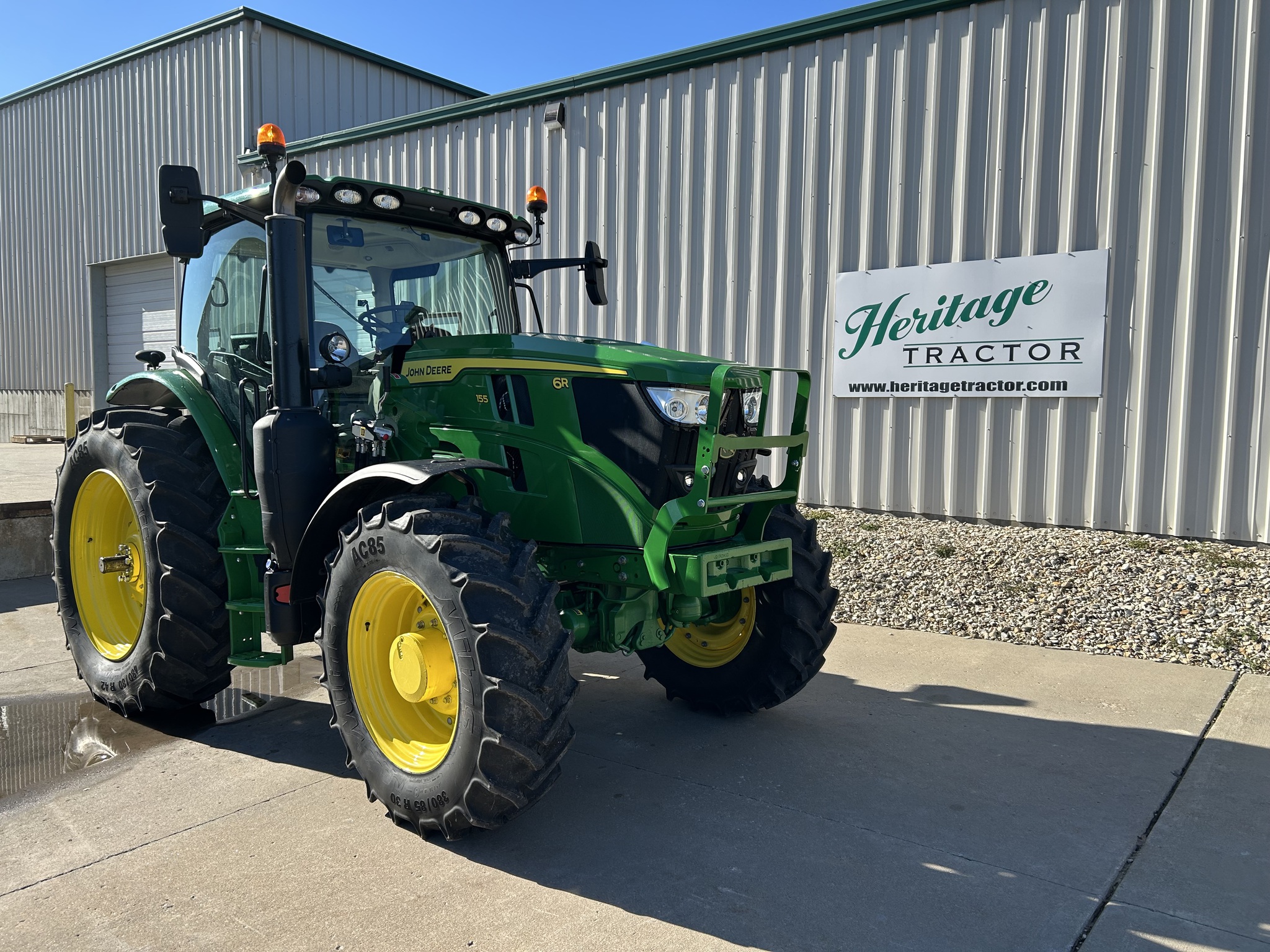 2025 John Deere 6R 155 at Heritage Tractor in Topeka, KS