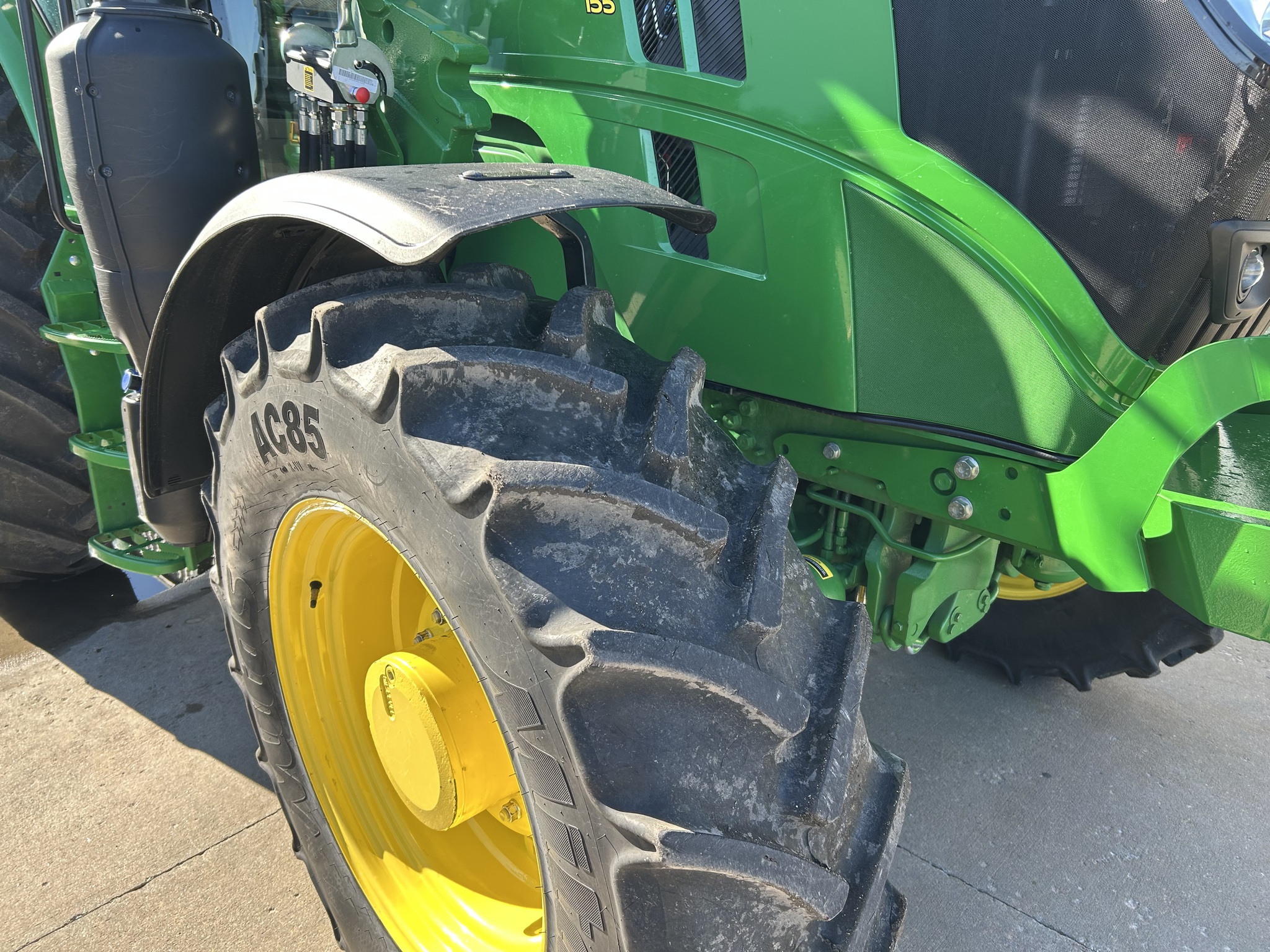  2025 John Deere 6R 155 at Heritage Tractor in Topeka, KS