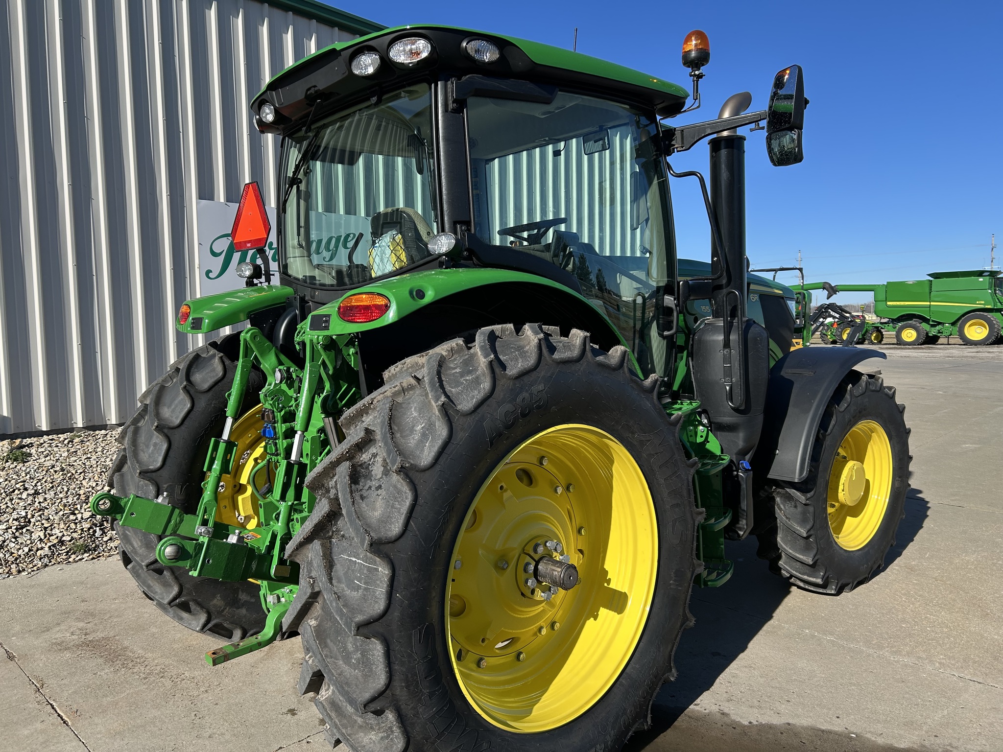  2025 John Deere 6R 155 at Heritage Tractor in Topeka, KS