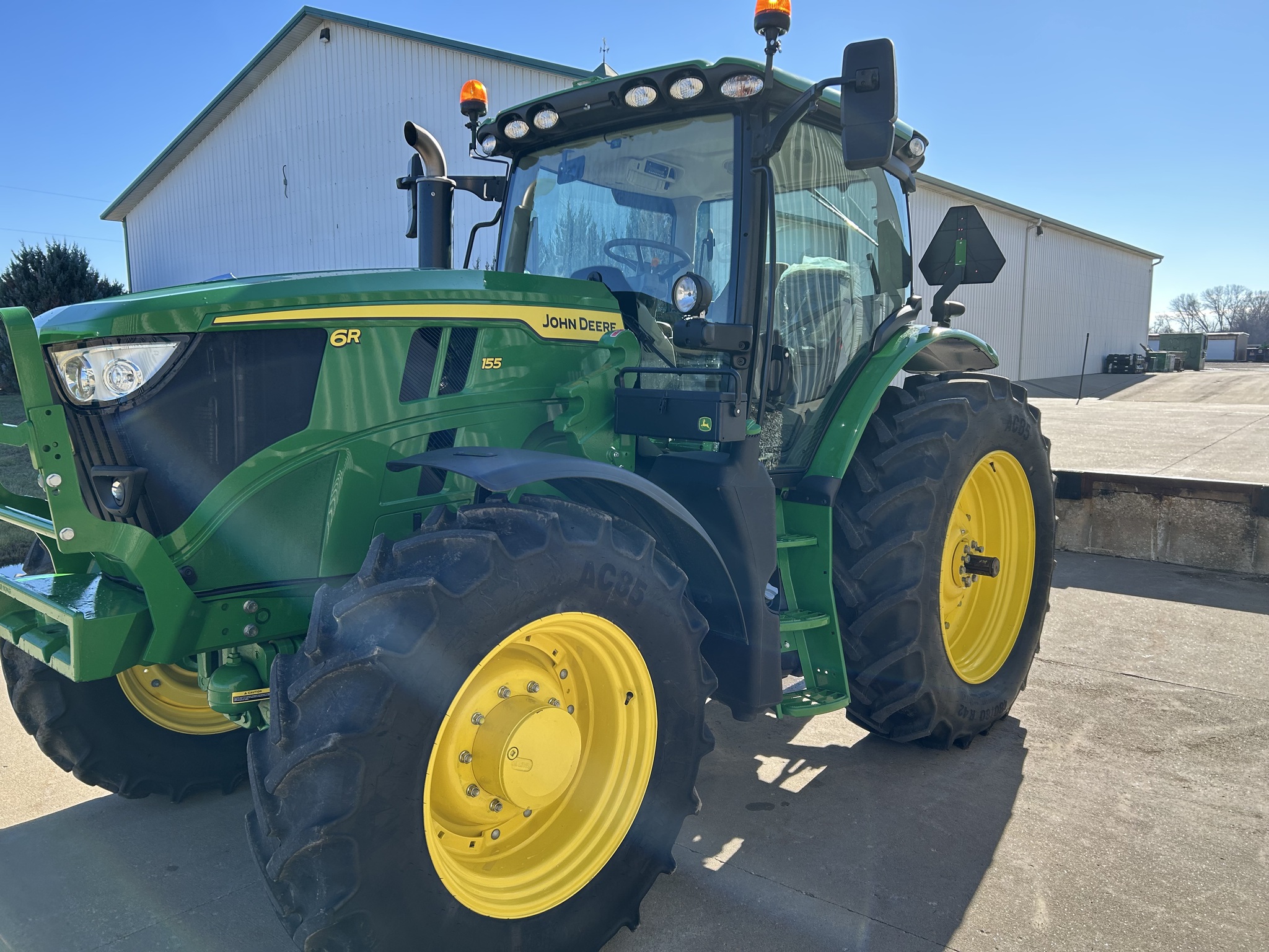  2025 John Deere 6R 155 at Heritage Tractor in Topeka, KS