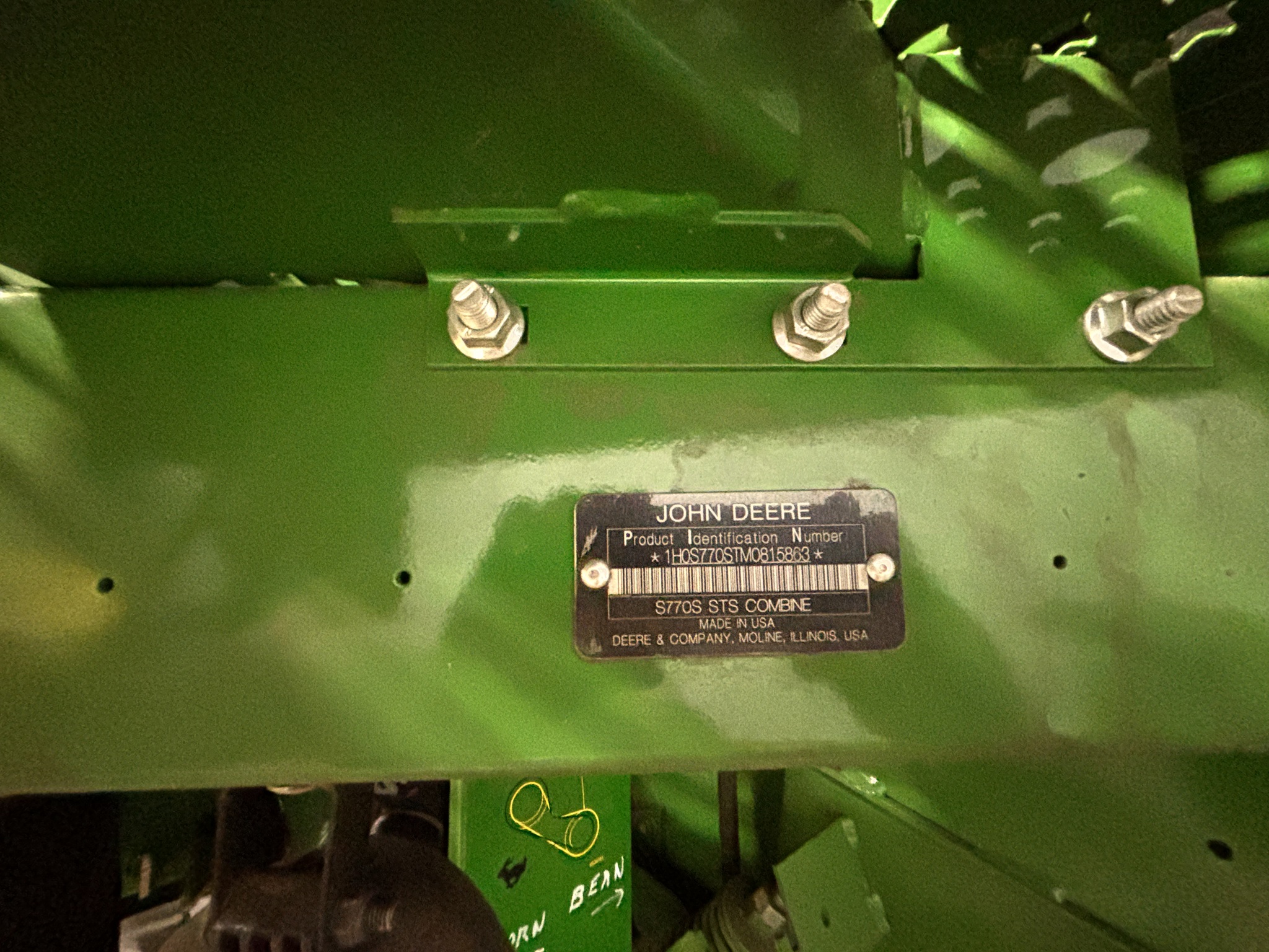 2021 John Deere S770 Image 8