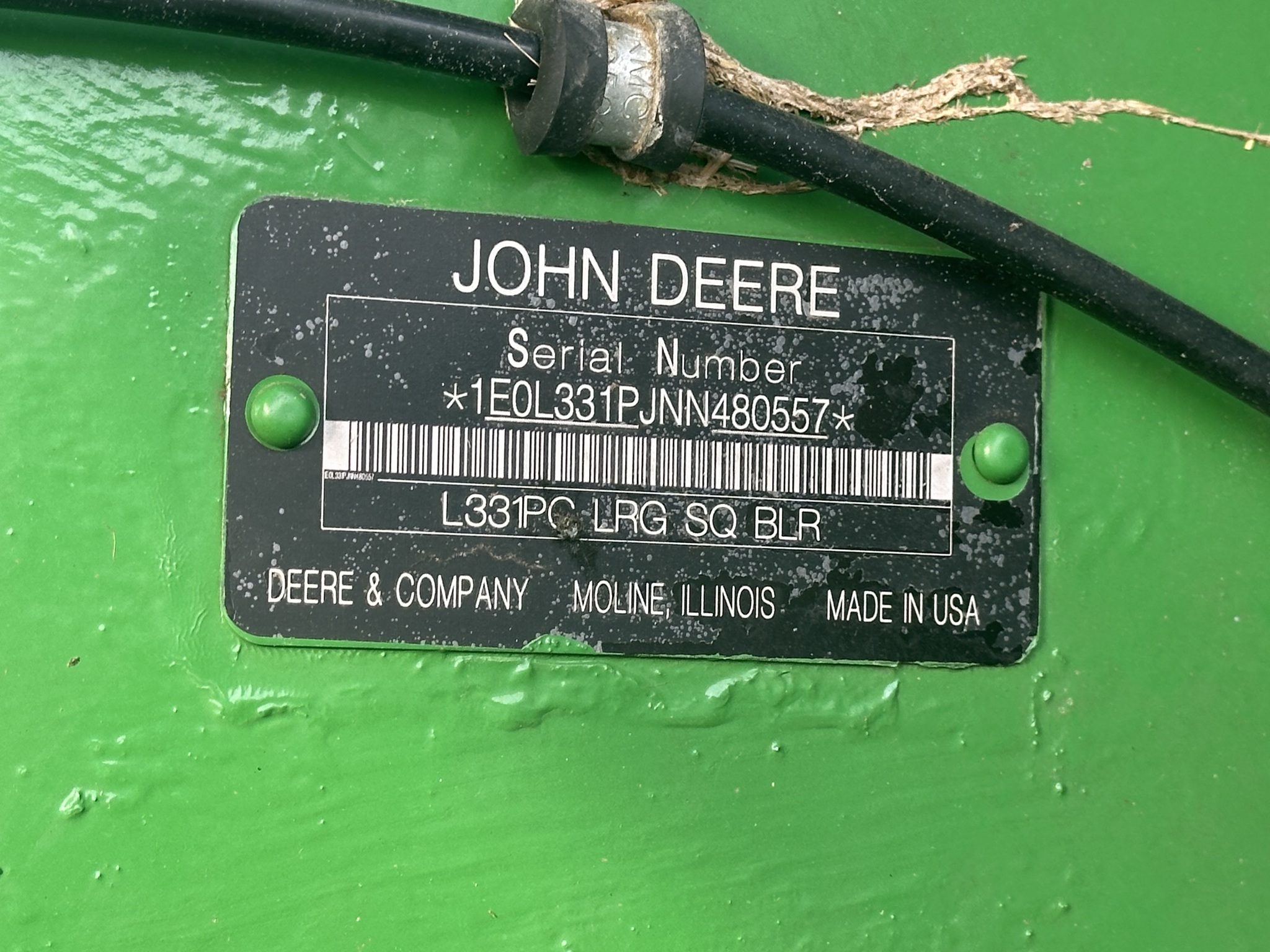 2022 John Deere L331 Image 6