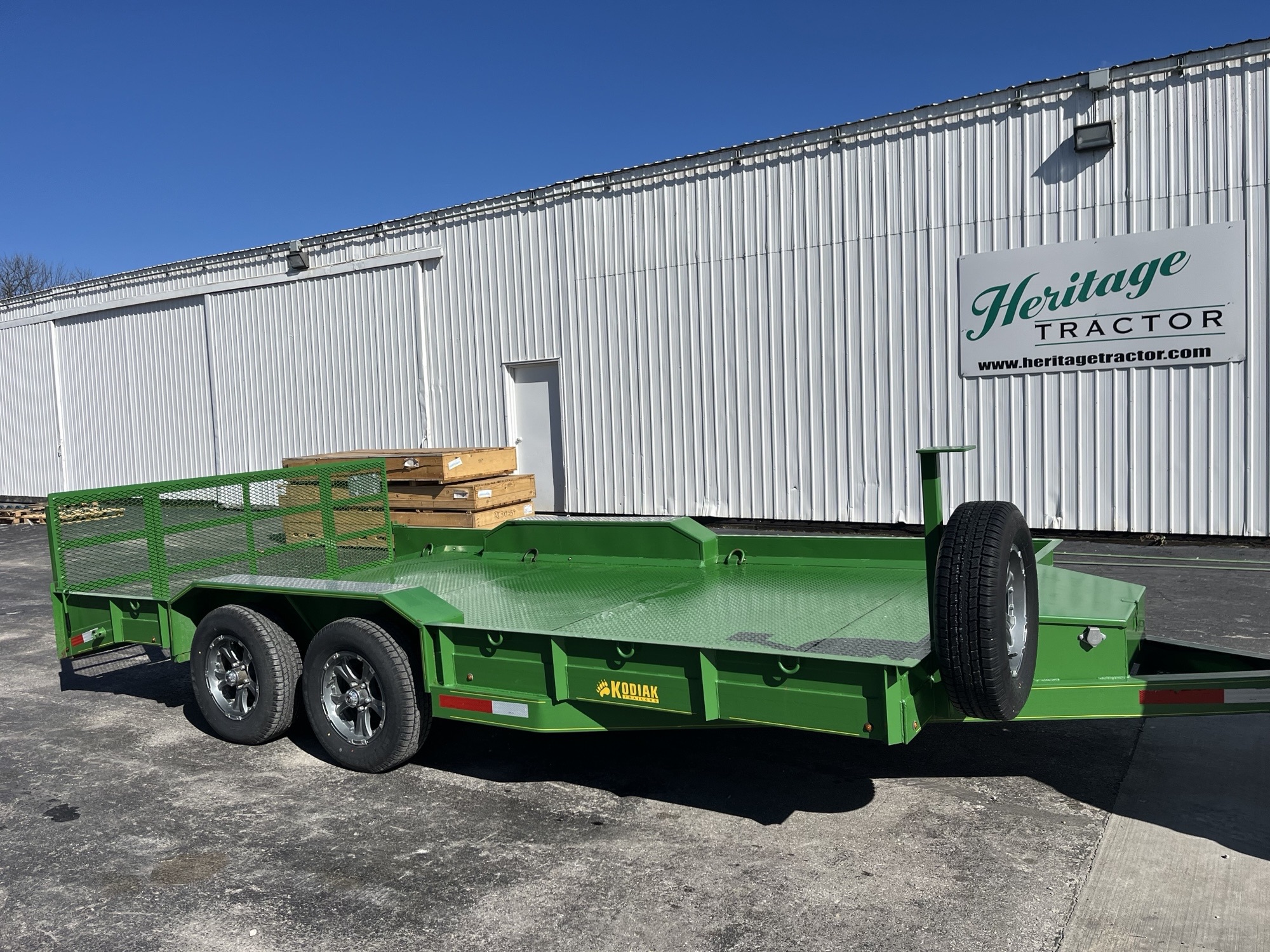 2022 Kodiak KODIAK 16'X102" UTILITY TRAILER at Heritage Tractor in Lamar, MO