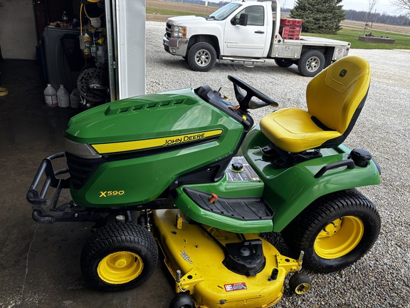 Used 2021 John Deere X590 Lawn & Garden Tractors at Koenig Equipment in Richmond, IN - Photo0