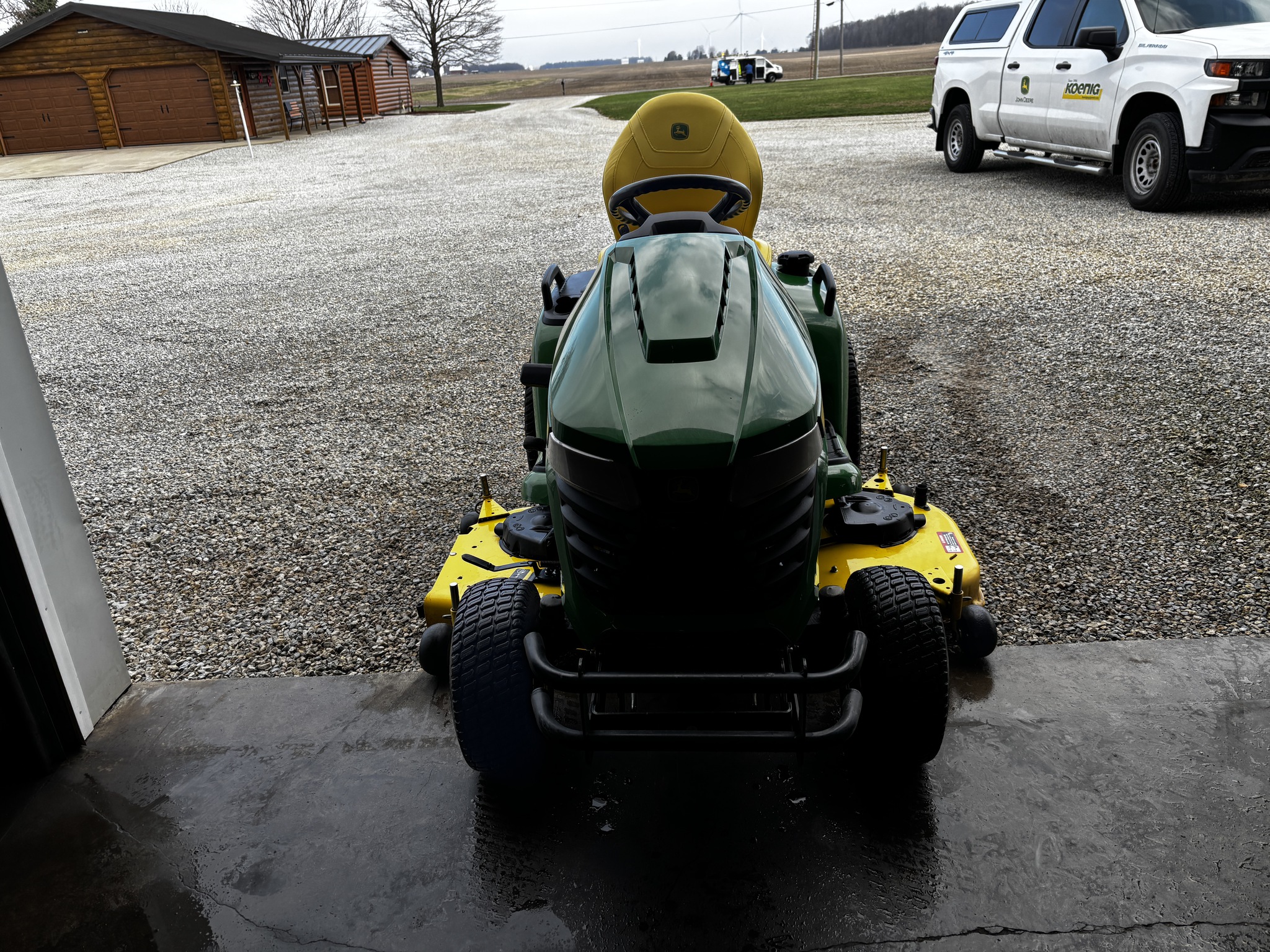 Used 2021 John Deere X590 Lawn & Garden Tractors at Koenig Equipment in Richmond, IN - PhotoXL4