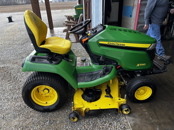 Used 2021 John Deere X590 Lawn & Garden Tractors at Koenig Equipment in Richmond, IN - Photo1