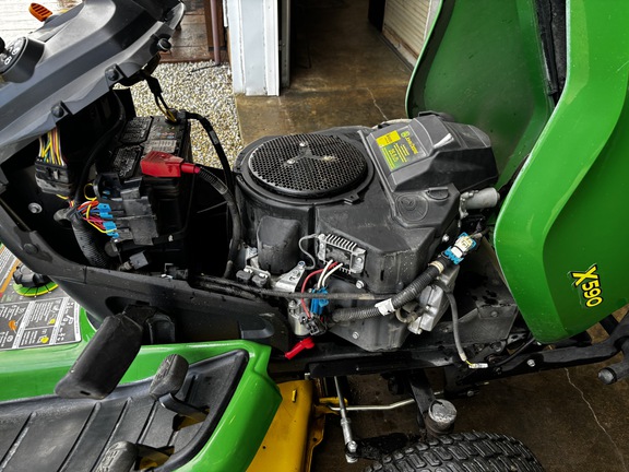 Used 2021 John Deere X590 Lawn & Garden Tractors at Koenig Equipment in Richmond, IN - Photo8