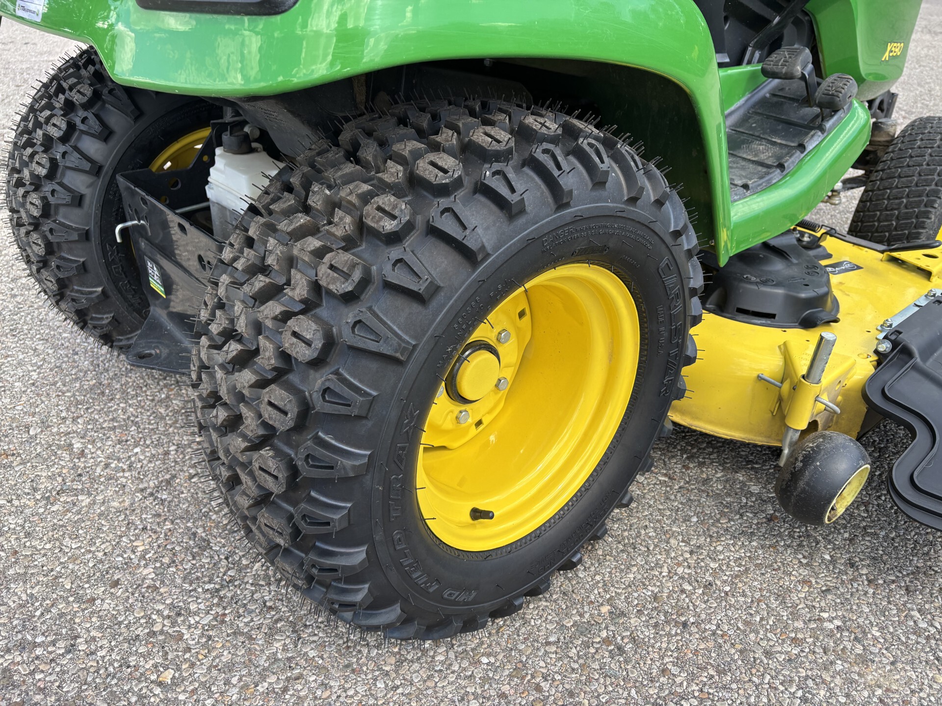 Used 2021 John Deere X590 Lawn & Garden Tractors at Koenig Equipment in Richmond, IN - PhotoXL10