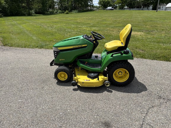 Used 2021 John Deere X590 Lawn & Garden Tractors at Koenig Equipment in Richmond, IN - Photo1