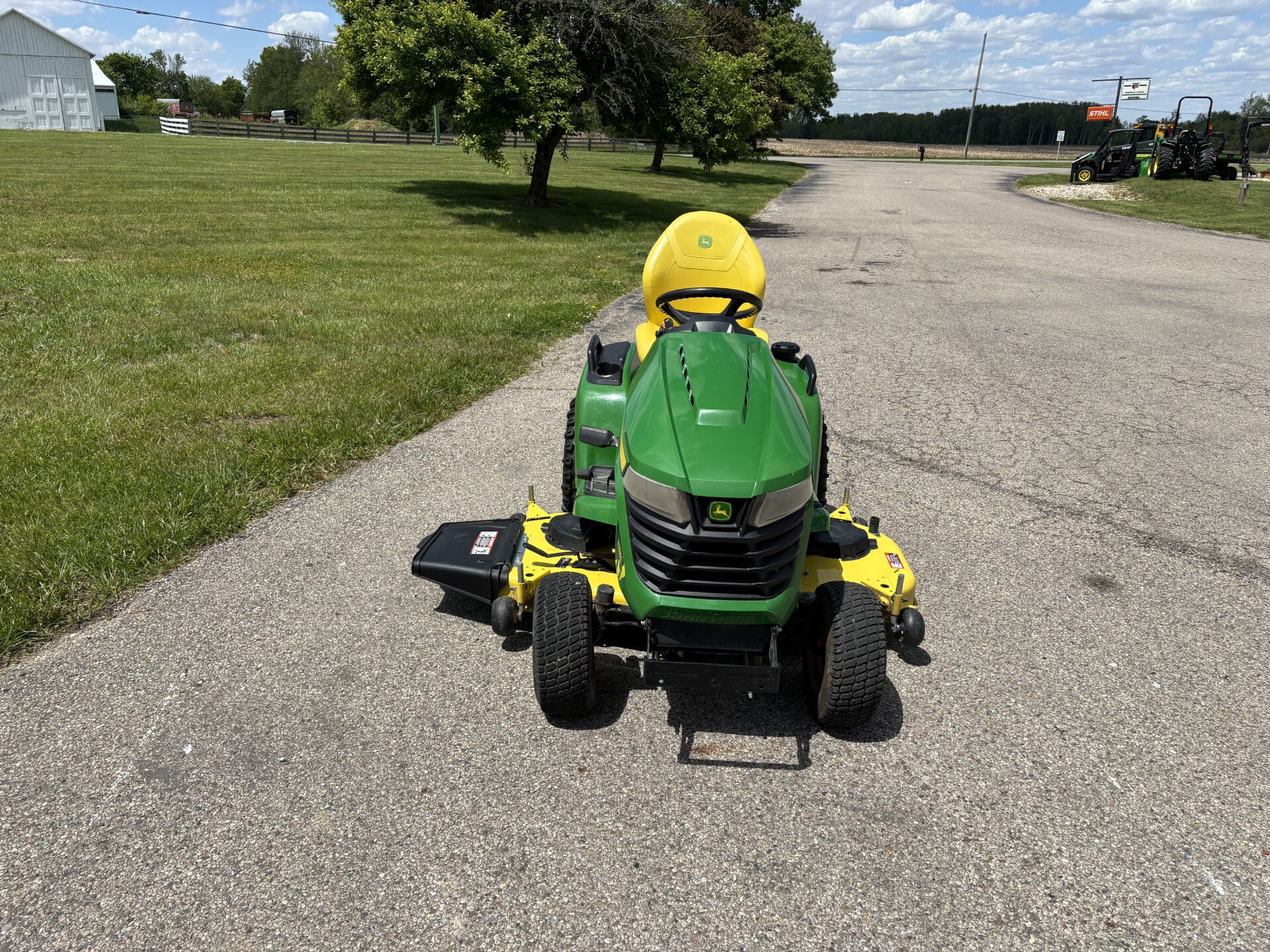 Used 2021 John Deere X590 Lawn & Garden Tractors at Koenig Equipment in Richmond, IN - PhotoXL13