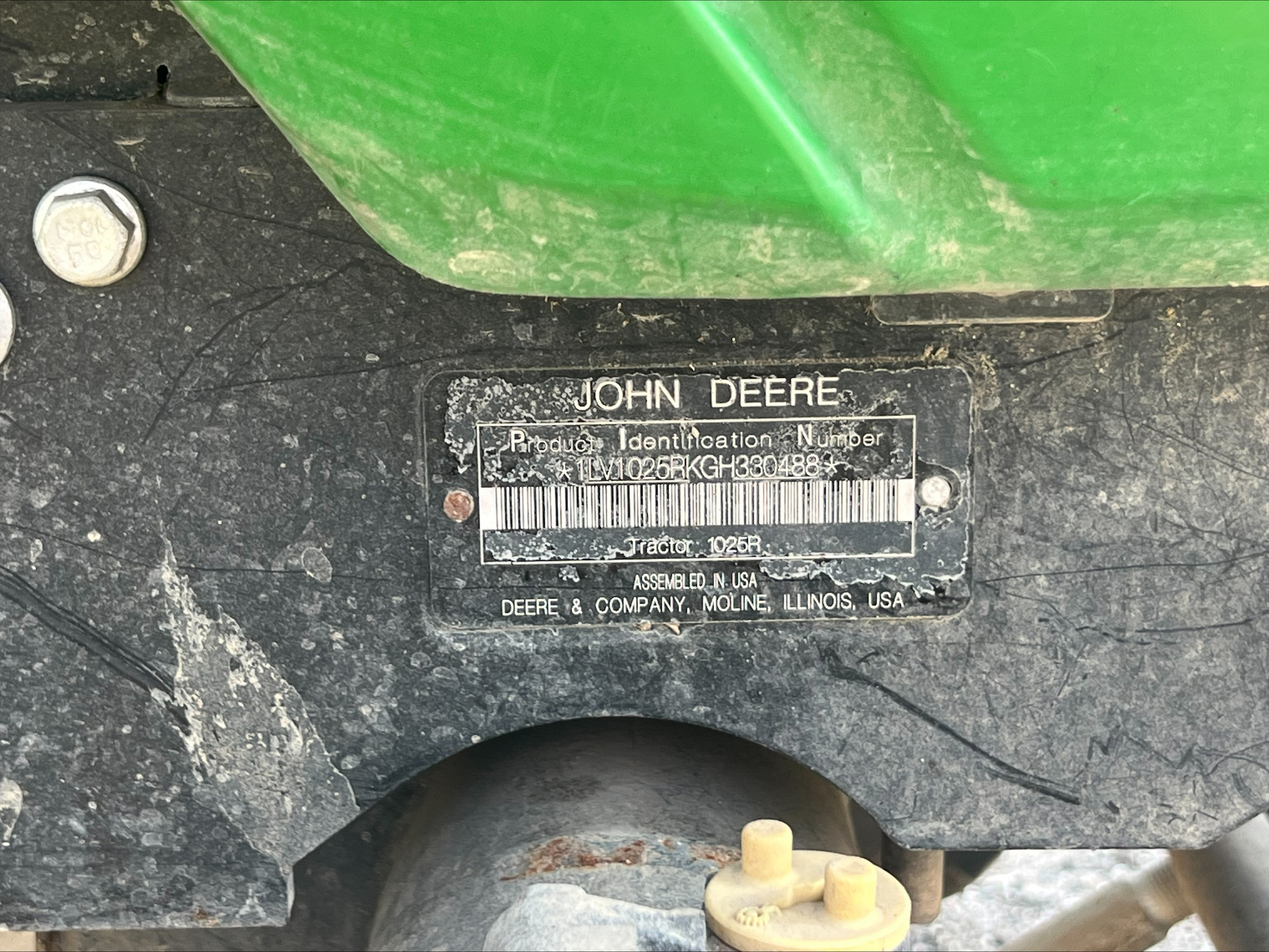 2015 John Deere 1025R Image 19