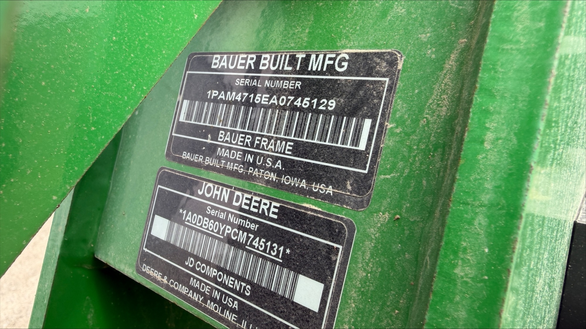 2012 John Deere DB60 Image 2