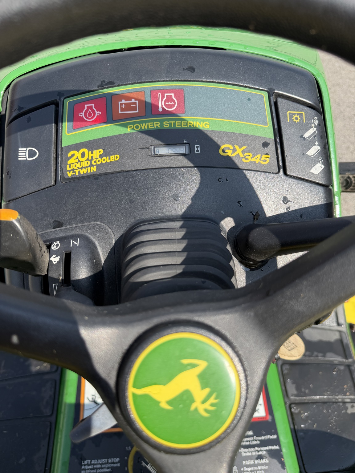 2002 John Deere GX345 Image 7