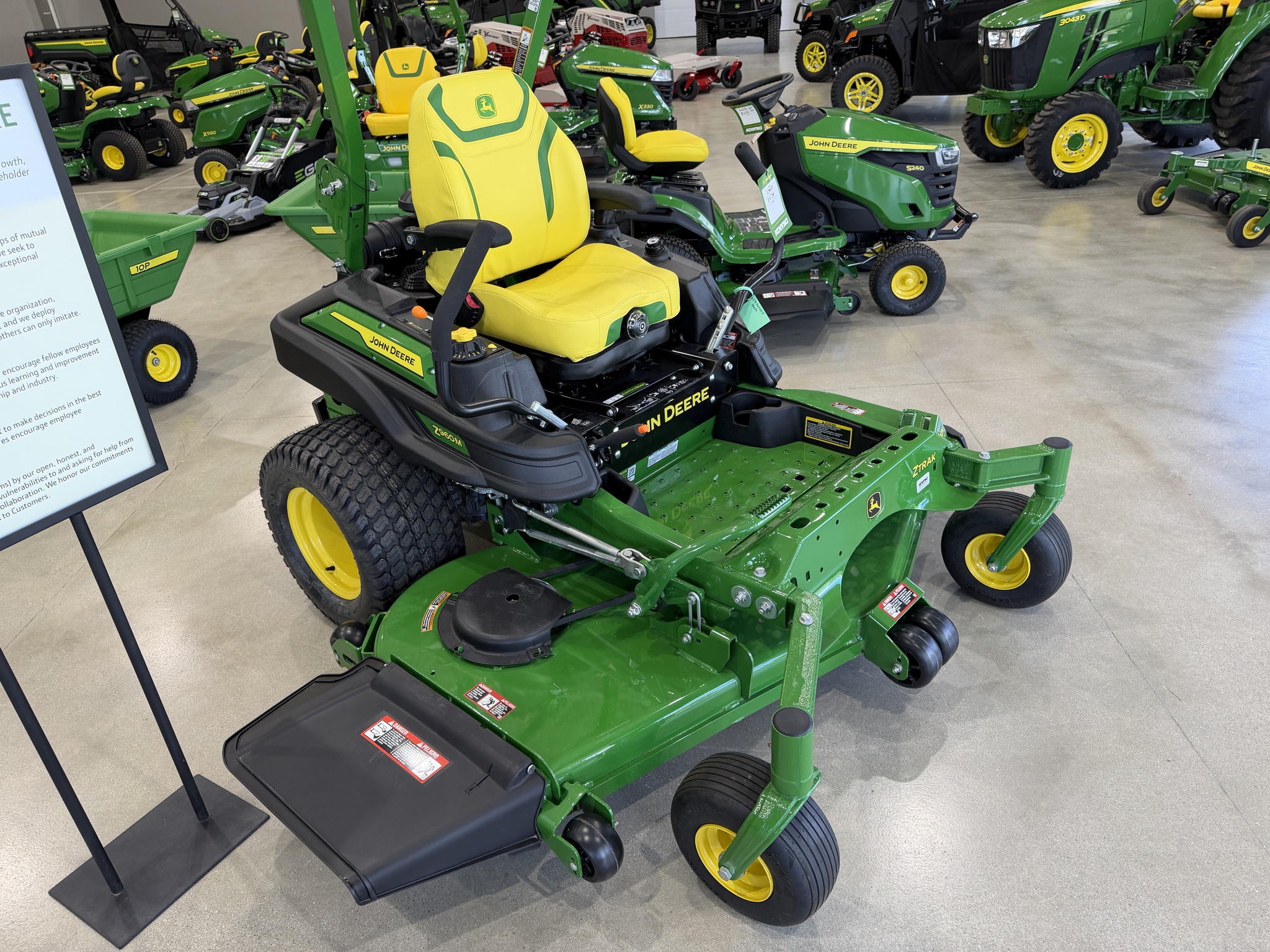 New In-Stock 2025 John Deere Z960M Zero Turn Mowers at Koenig Equipment in Knightstown, IN - PhotoXL1