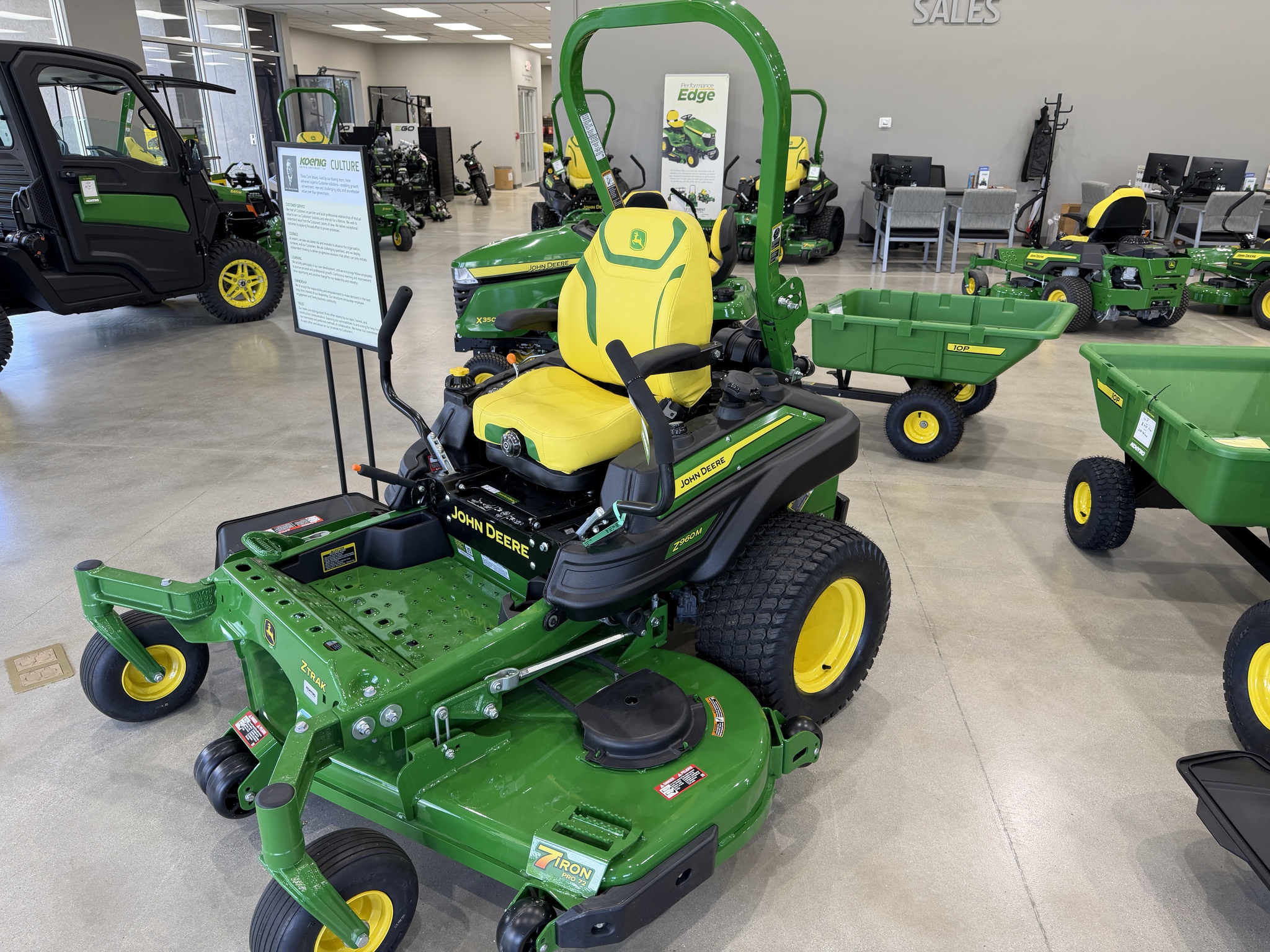 New In-Stock 2025 John Deere Z960M Zero Turn Mowers at Koenig Equipment in Knightstown, IN - PhotoXL0
