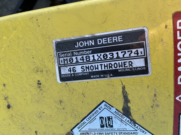 Photo of 1994 John Deere 425