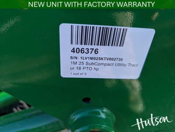 Photo of 2027 John Deere 1M 25
