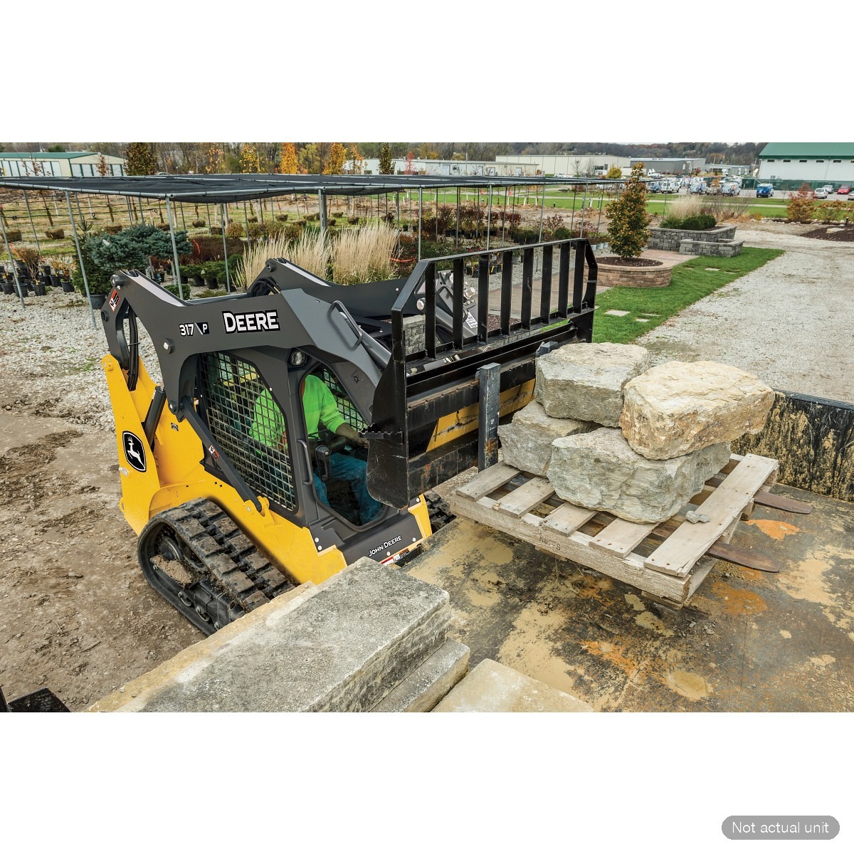 New In-Stock 2026 John Deere 317 P Compact Track Loaders at Koenig Equipment in Greenville, OH - PhotoXL2