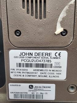 2014 John Deere 2630 W/AUTOTRAC SF2 Image 3