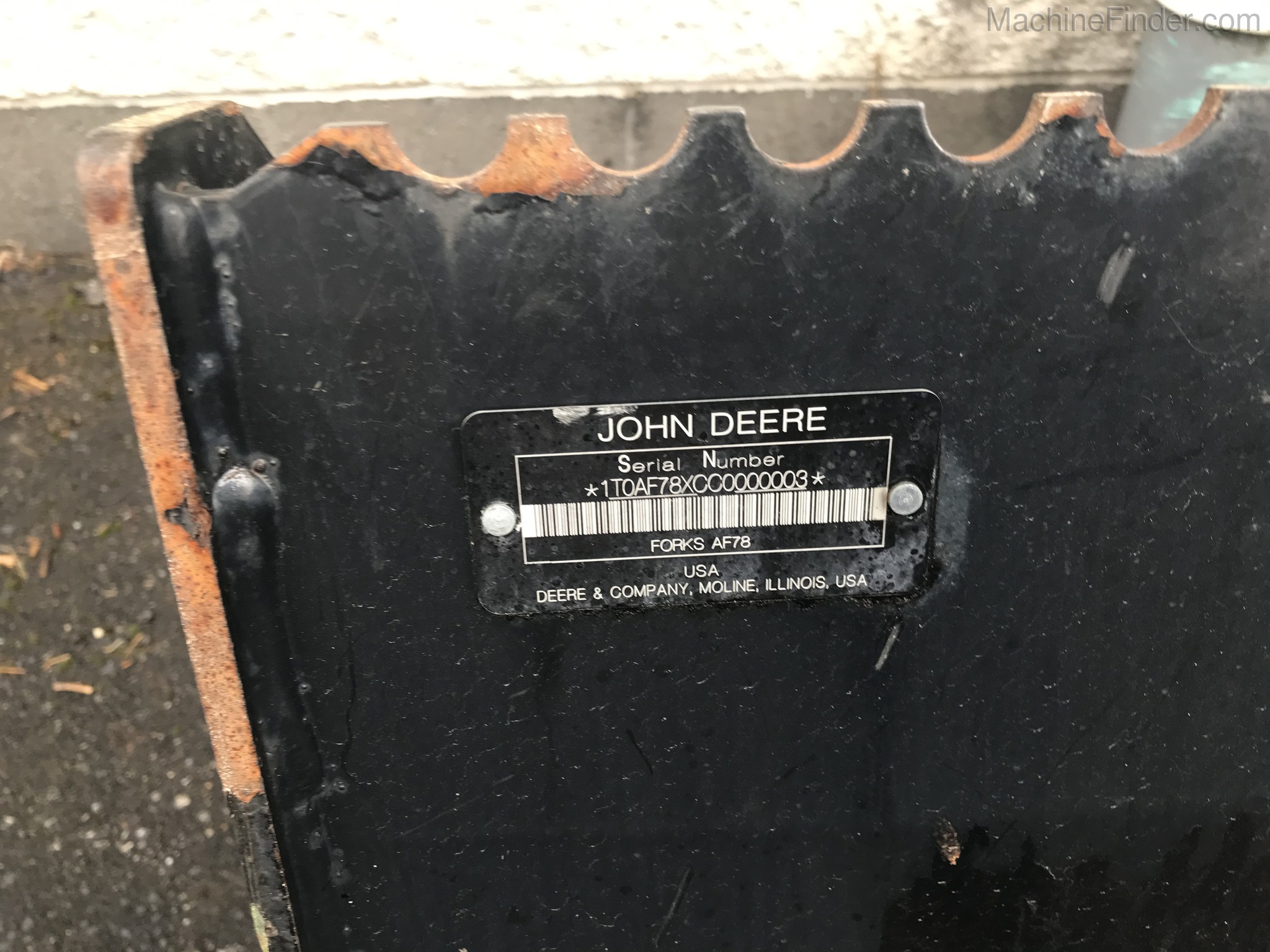 John Deere AF78 Image 6