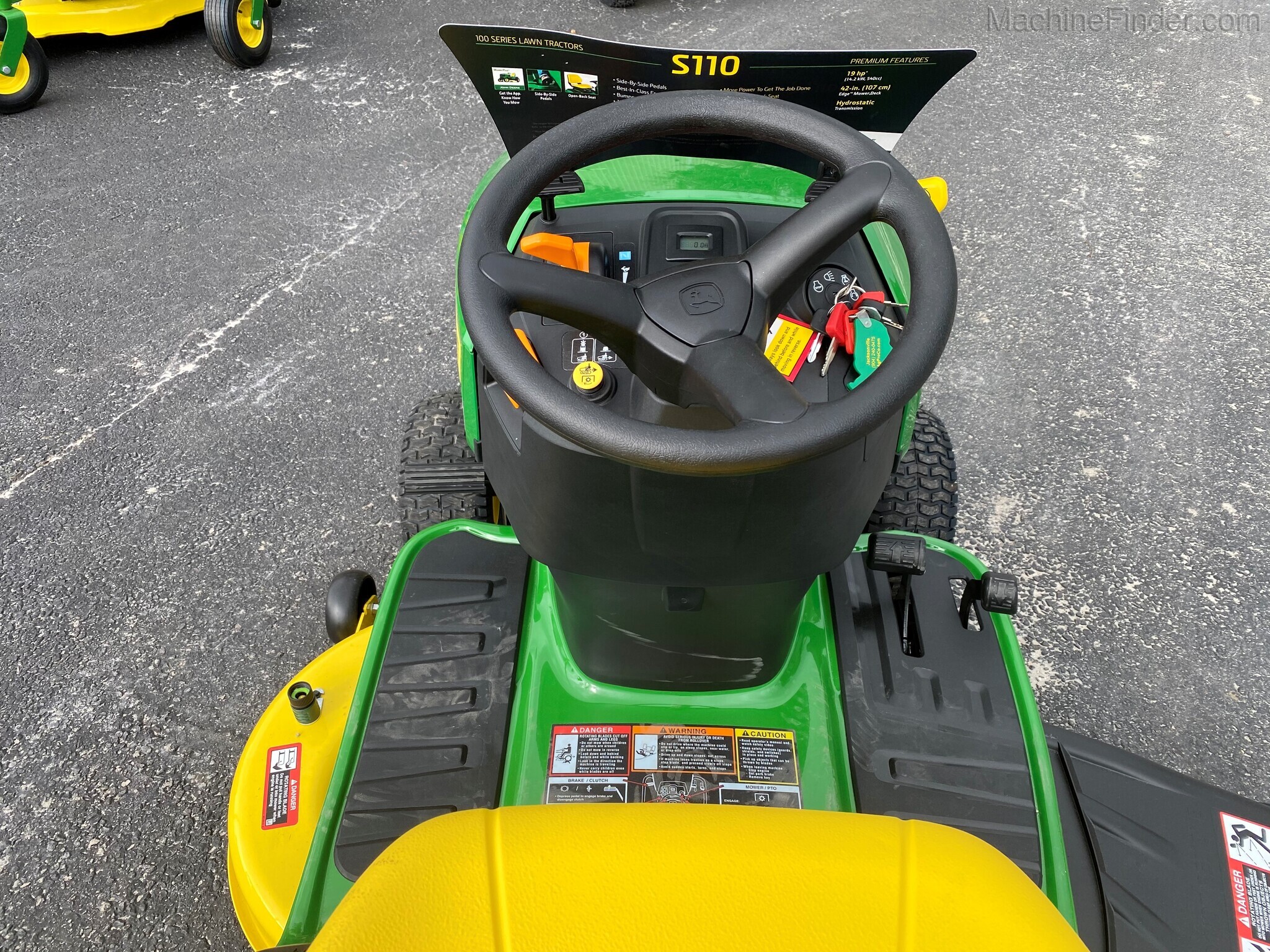 2021 John Deere S110 Image 5