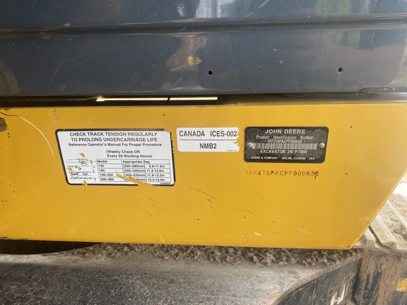 2023 John Deere 210 P