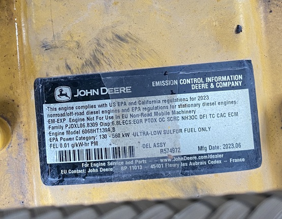 2023 John Deere 210 P