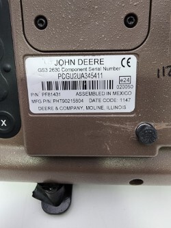 2012 John Deere 2630 W/AUTOTRAC SF1 & SECTION CONTROL Image 3