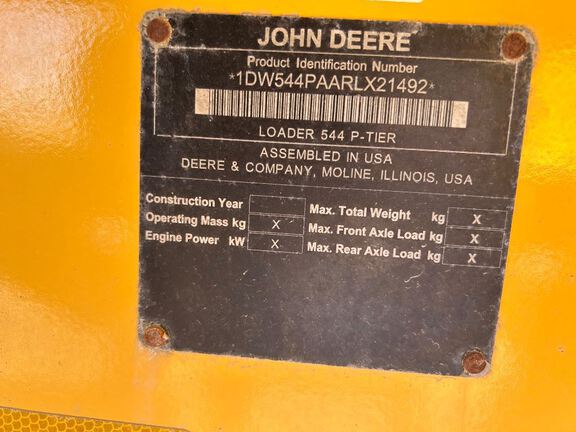 2024 John Deere 544P