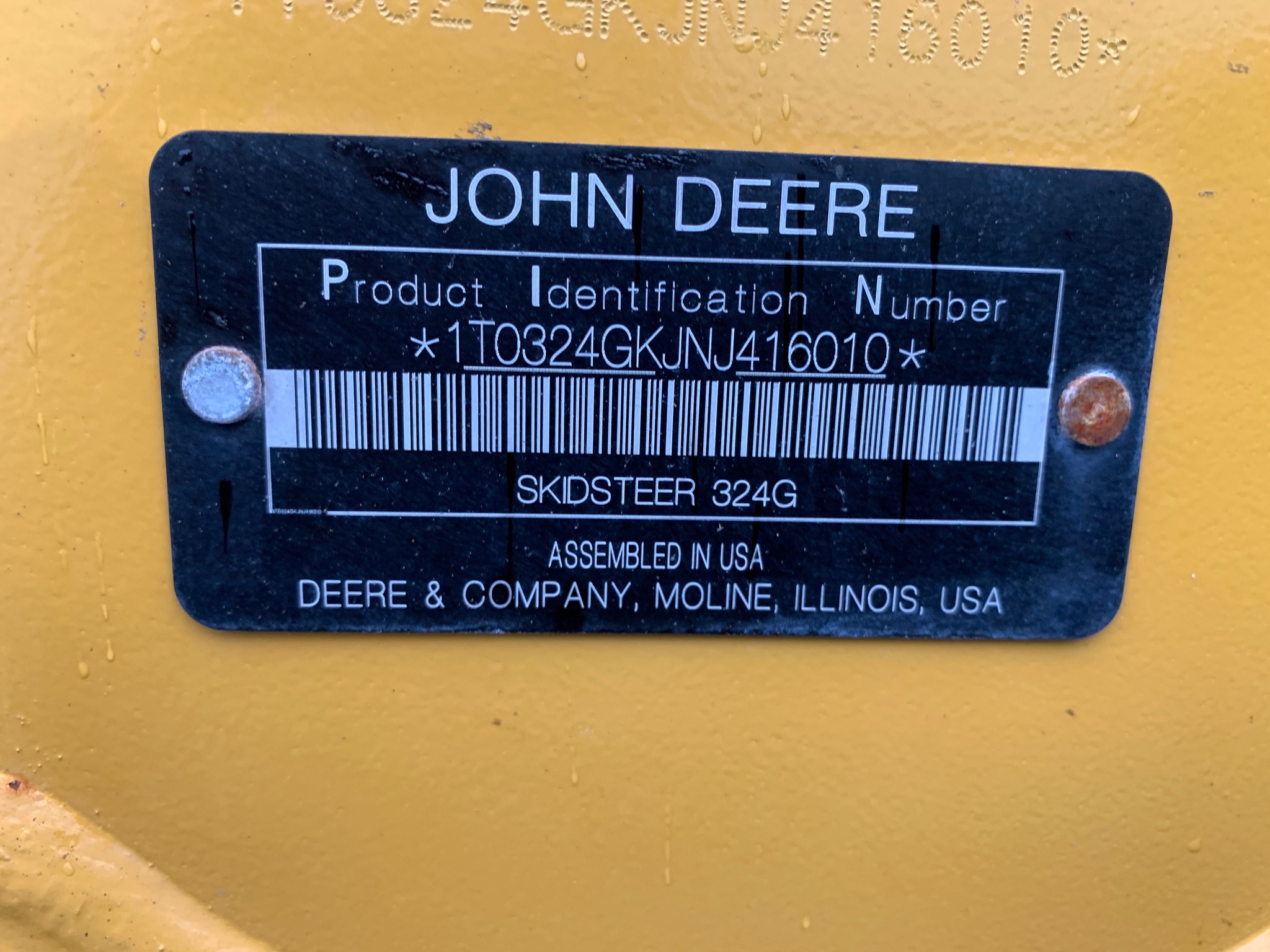  2022 John Deere 324G at Heritage Tractor in Smithville, MO