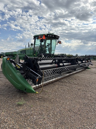 Used 2017 John Deere W155 Windrowers at Horizon Ag & Turf in Lloydminster, AB - Photo2