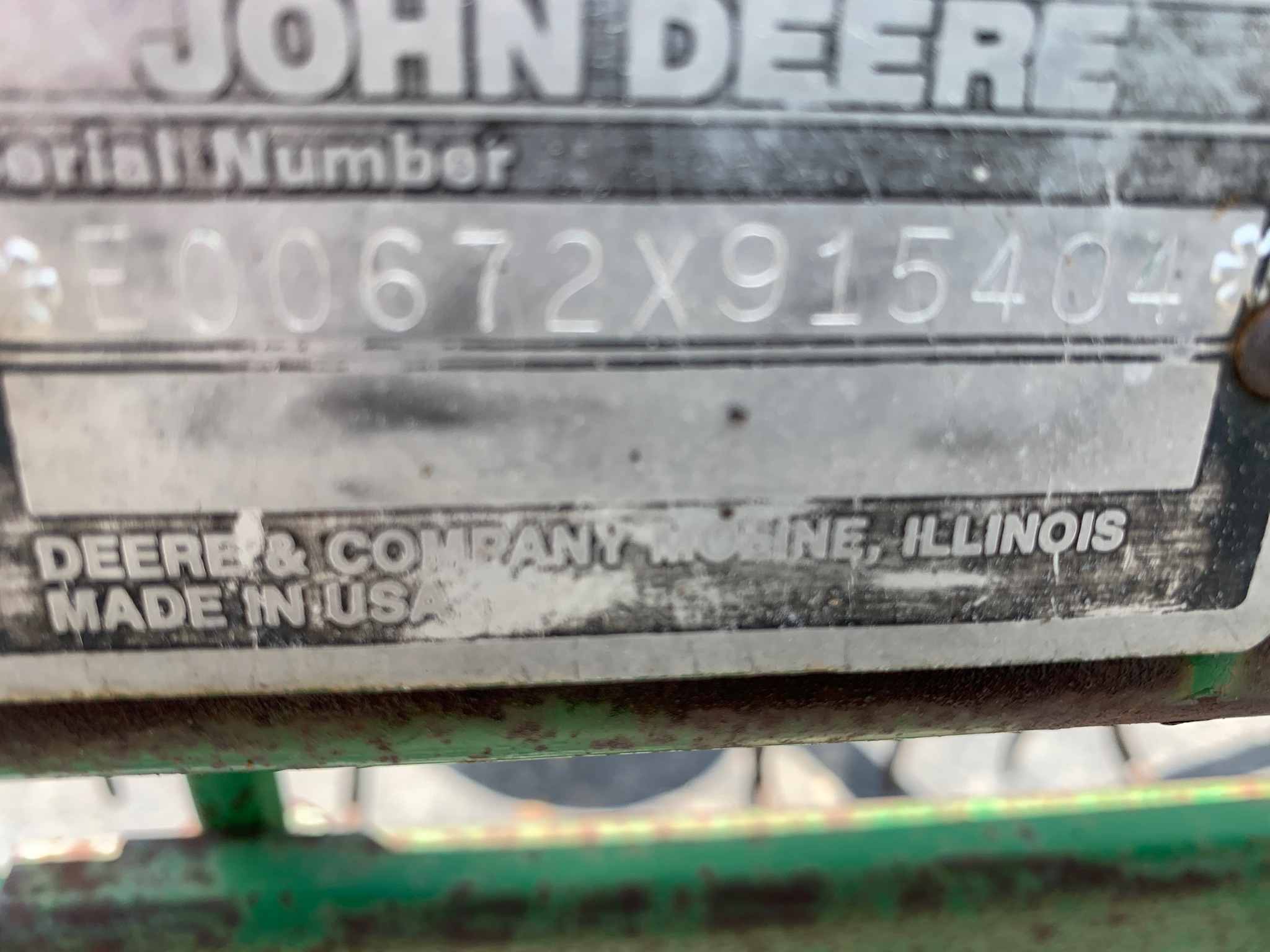  1992 John Deere 672 at Heritage Tractor in Lamar, MO