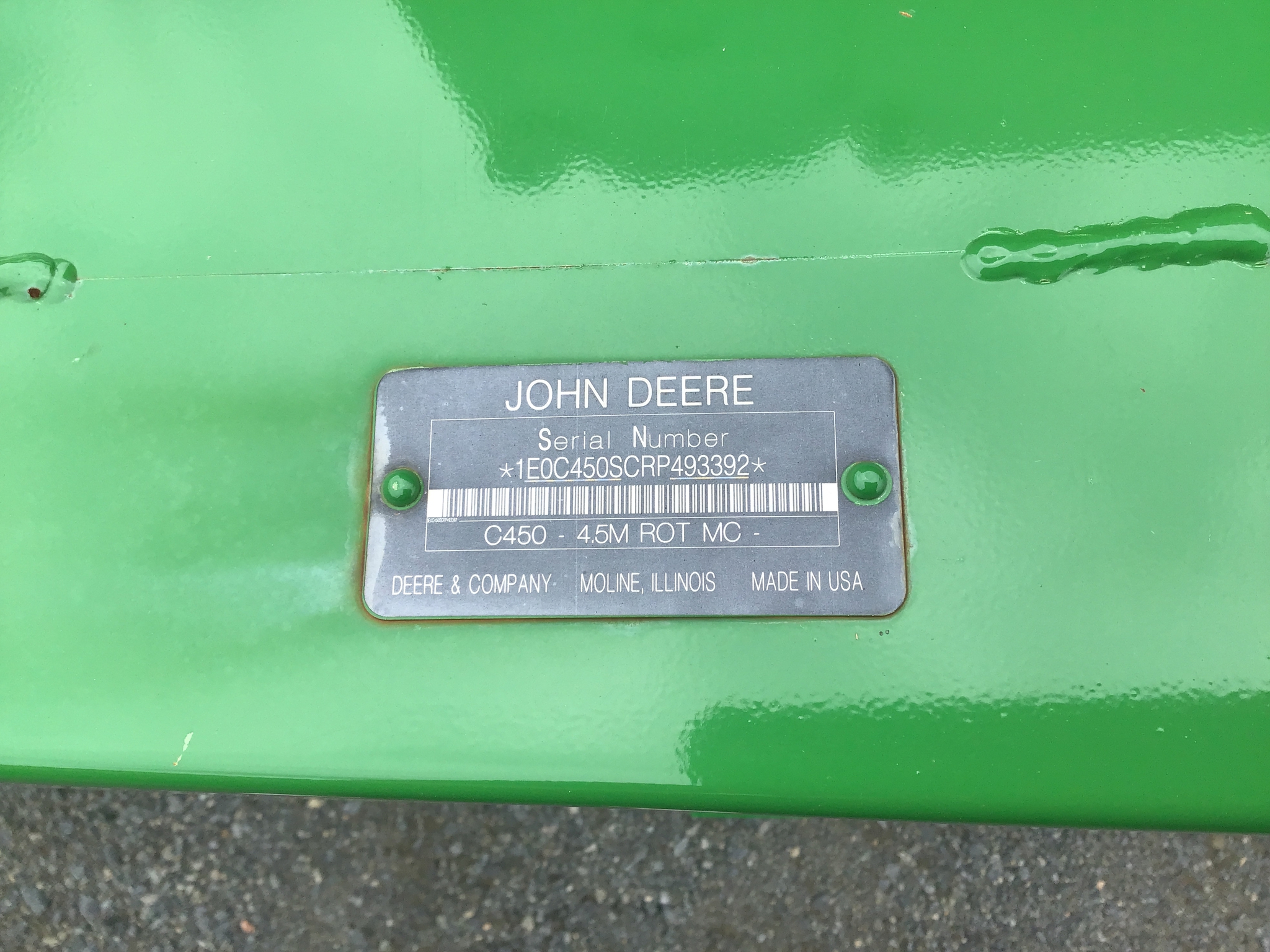 2024 John Deere C450 Image 10