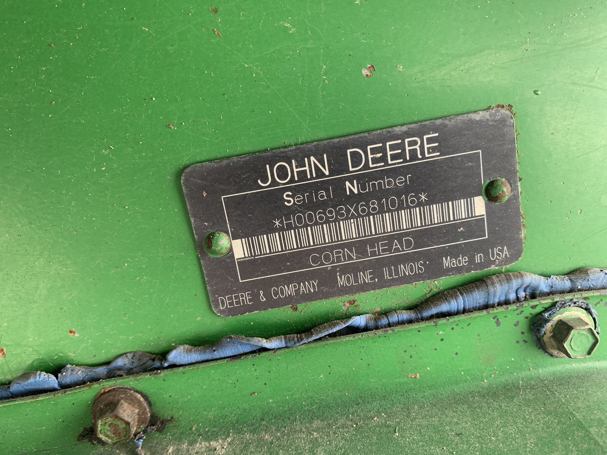 1999 John Deere 693 Image 15