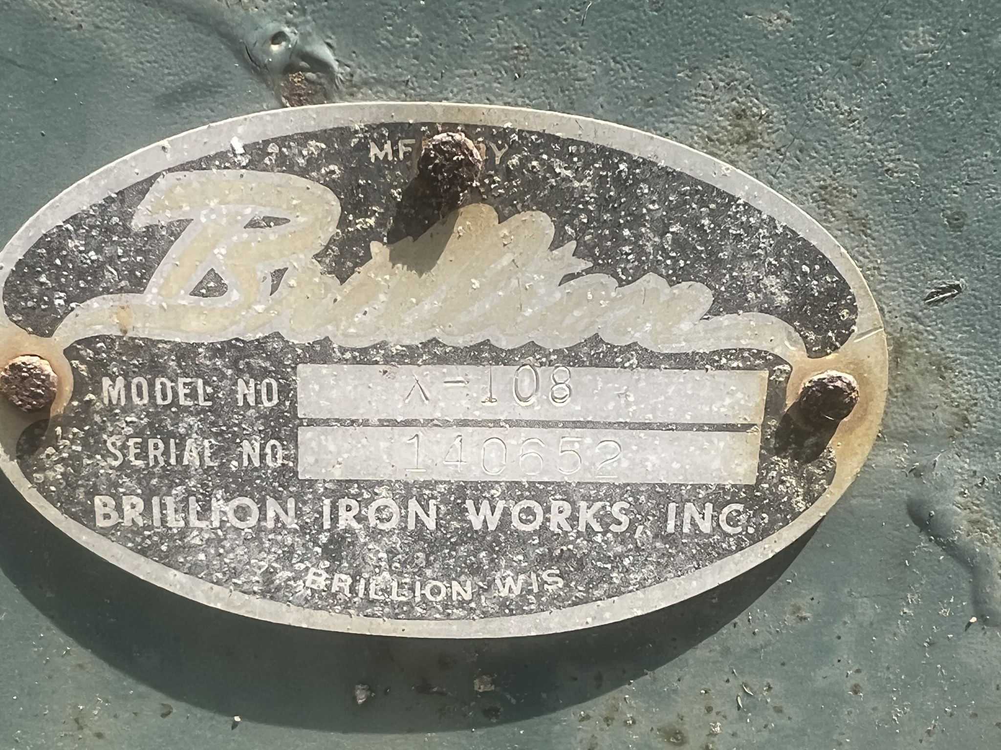Brillion X-108 Image 13