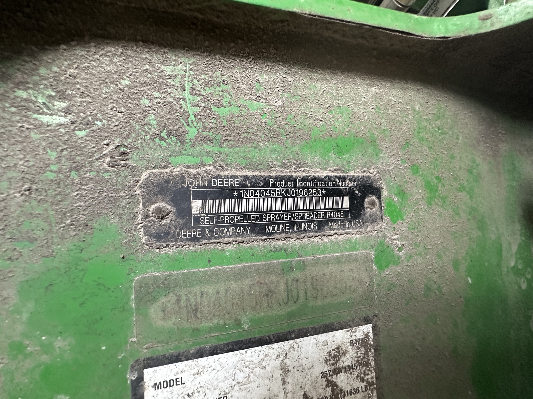 2019 John Deere R4045 Image 9