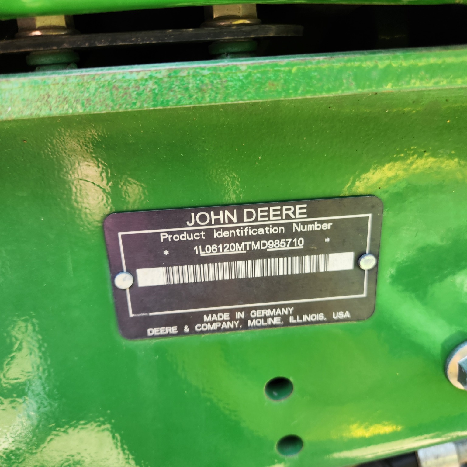 2021 John Deere 6120M Image 13
