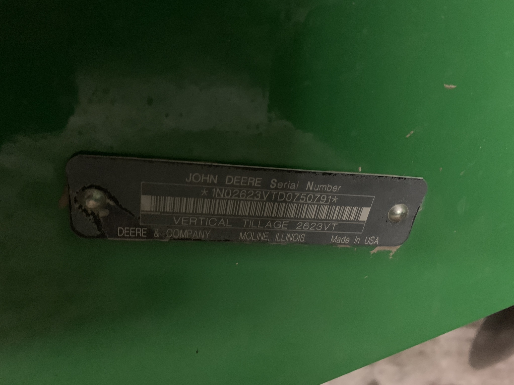 2013 John Deere 2623VT Image 11