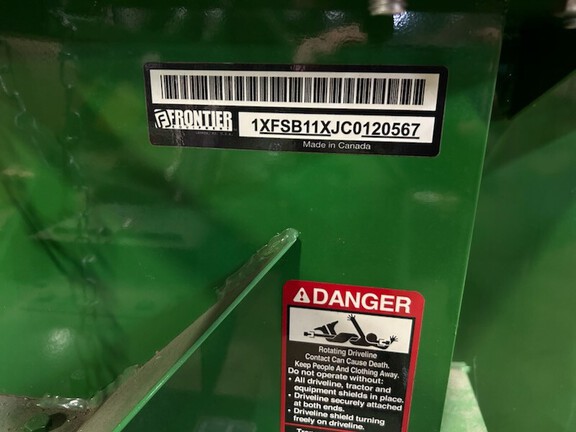 Used 2012 Frontier SB1174 Farm Tractor Mounted Snow Blowers at Koenig Equipment in Oxford, OH - Photo2