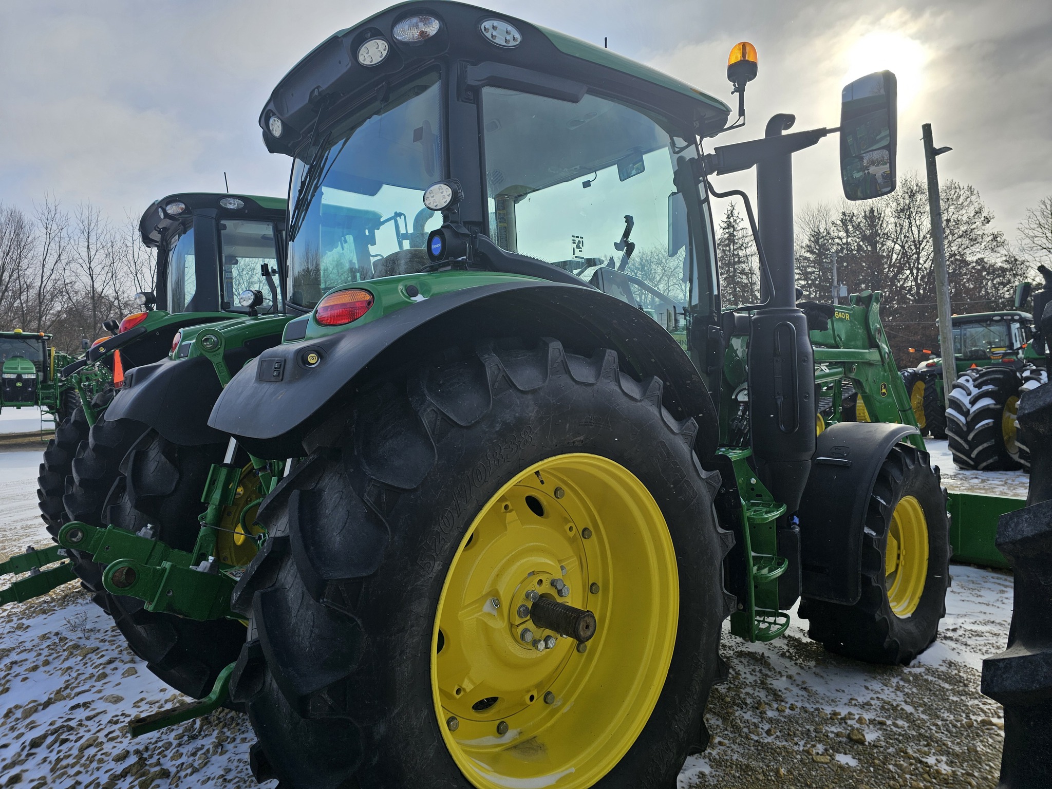  2024 John Deere 6R 130 at Heritage Tractor in Freeport, IL
