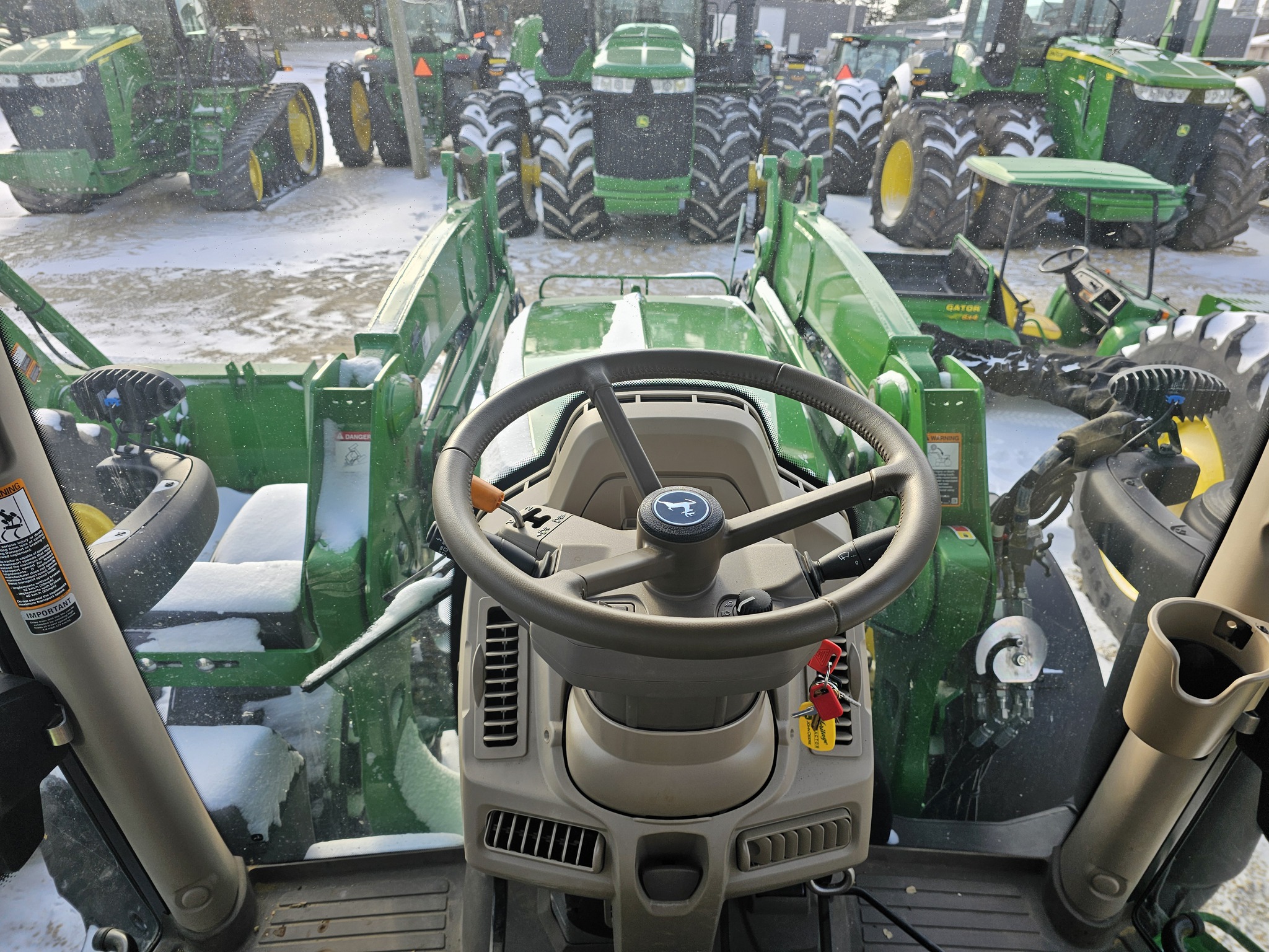  2024 John Deere 6R 130 at Heritage Tractor in Freeport, IL